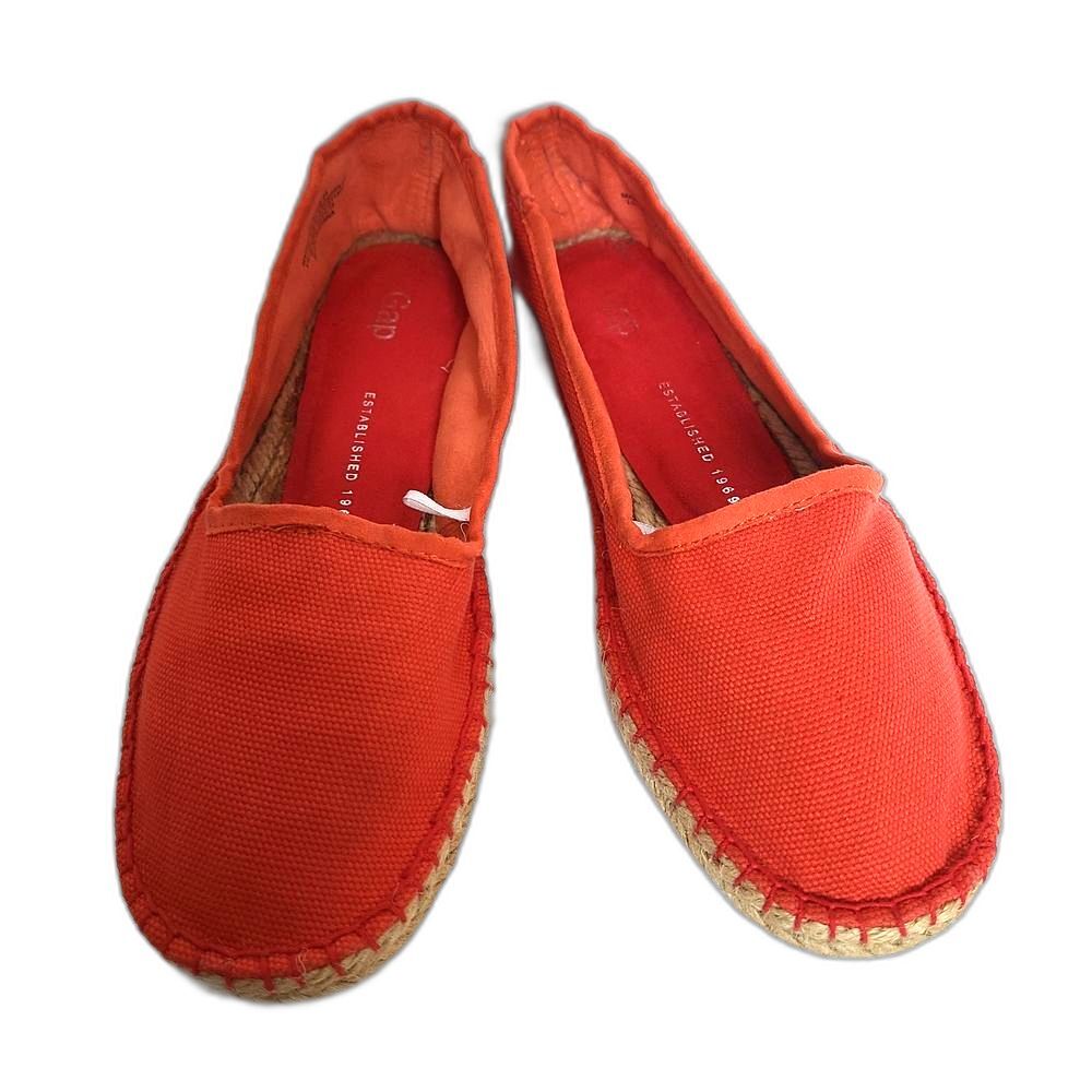 Gap Women's Orange Espadrilles NWOT Size 6
